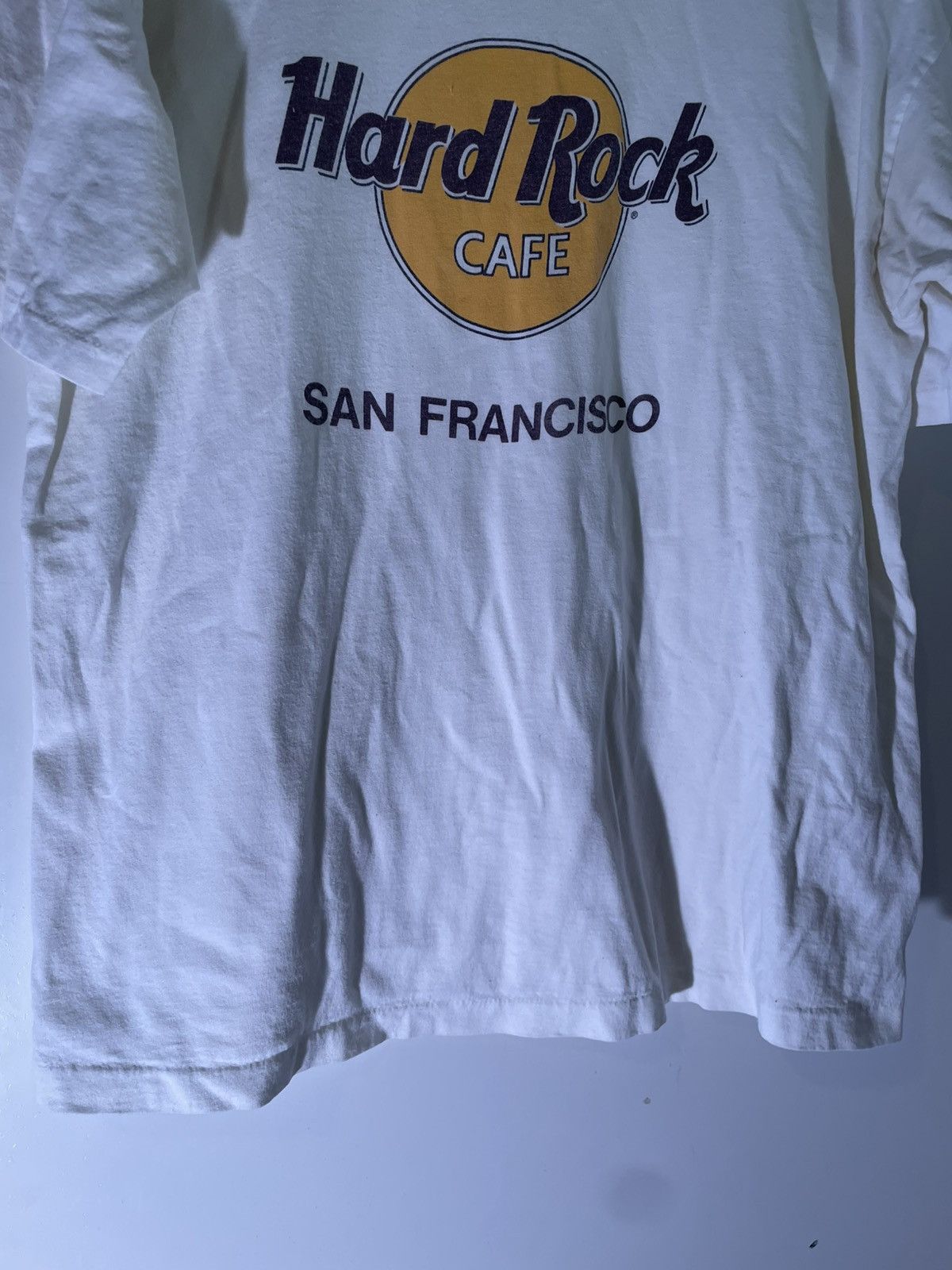Vintage 90’s VTG Vintage Hard Rock Cafe San Francisco Retro T Shirt Size US XL / EU 56 / 4 - 4 Thumbnail