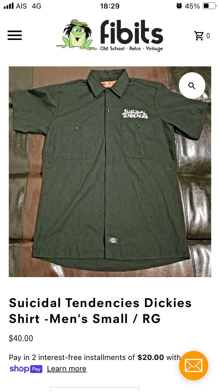 Dickies Dickies X Suicidal Tendencies Size US M / EU 48-50 / 2 - 8 Thumbnail