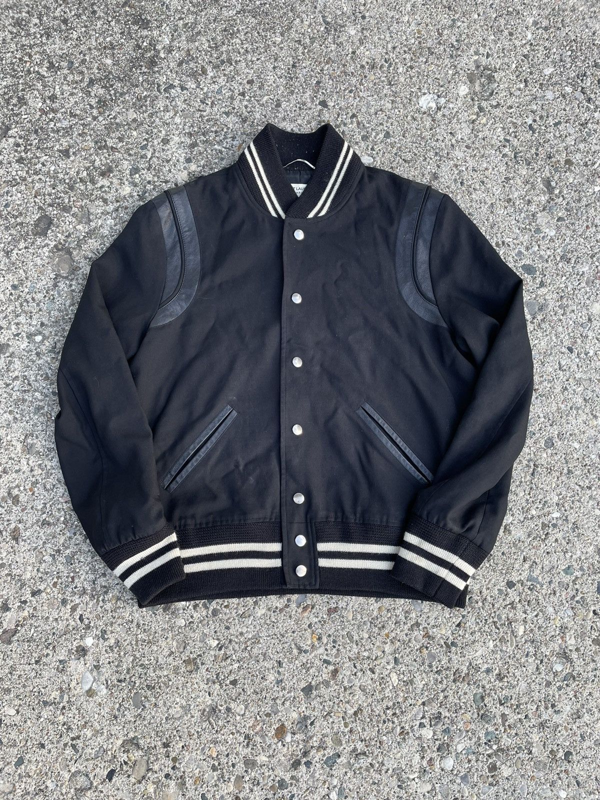 Yves Saint Laurent Saint Laurent Bomber Jacket Size US S / EU 44-46 / 1 - 1 Thumbnail