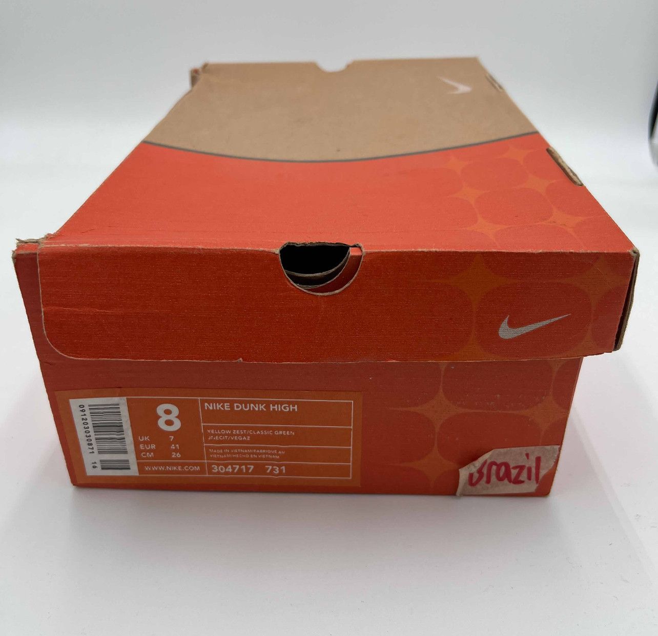 Nike Nike SB Dunk High Brazil 2003 Size 8 OG Rare Size US 8 / EU 41 - 7 Thumbnail