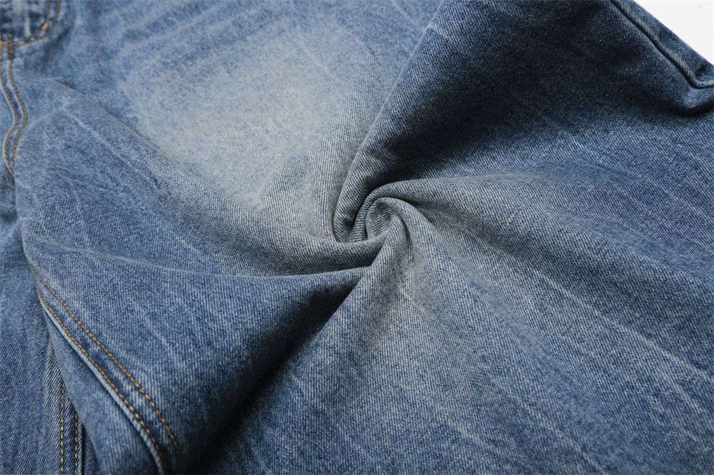 Japanese Brand × Jean Men's casual loose washed lightning pattern denim shorts Size US 32 / EU 48 - 6 Thumbnail
