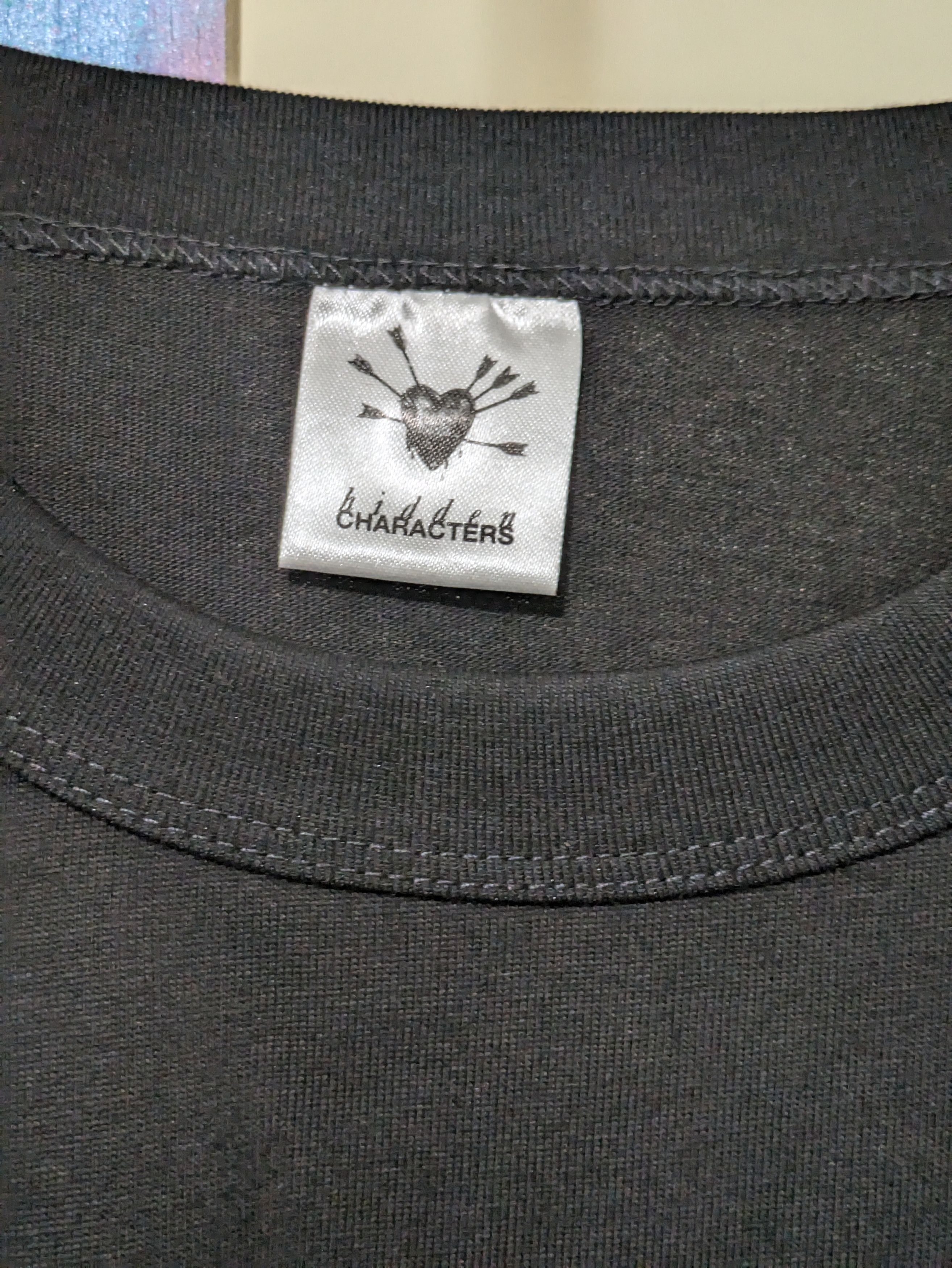 Hidden Characters PARANOID ANDROID T-SHIRT [BLACK] Size US XL / EU 56 / 4 - 4 Thumbnail