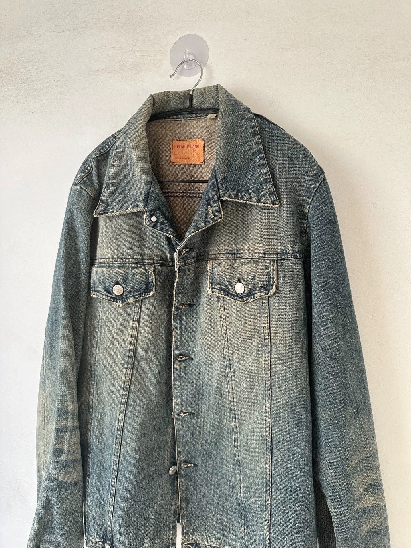 Helmut Lang Helmut Lang 1998 Rare Slim Denim Shirt Jacket Size US M / EU 48-50 / 2 - 2 Thumbnail