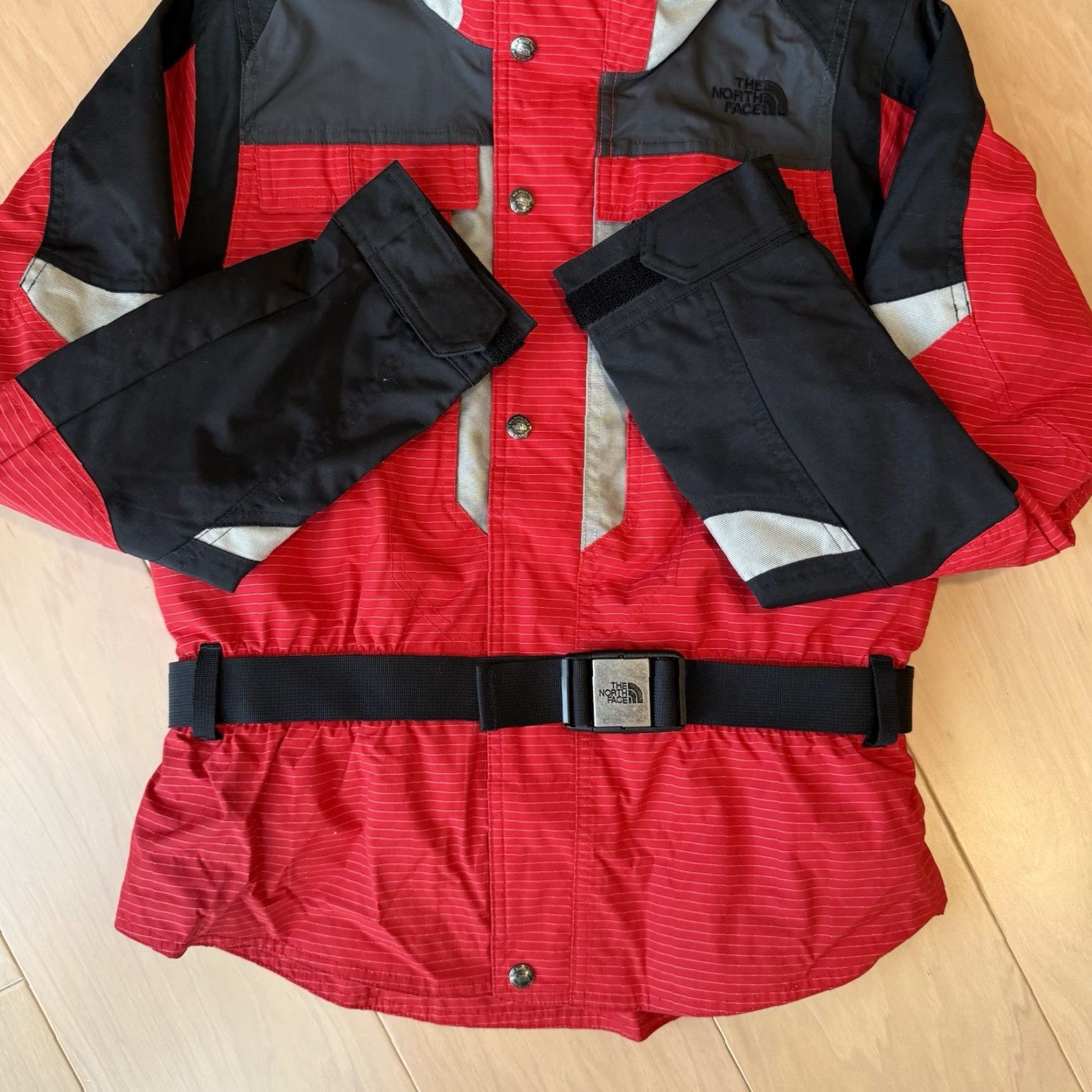 The North Face VINTAGE North Face Steep Tech Jacket Women's Small Red Full Zip Ski Winter Rendezous Size S / US 4 / IT 40 - 6 Thumbnail