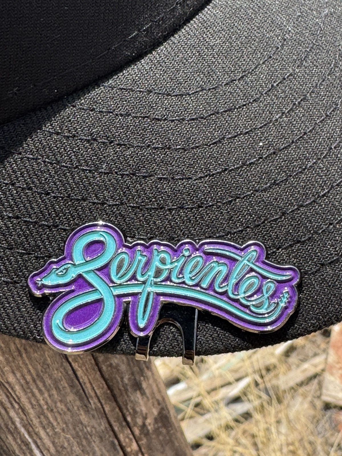 MLB Arizona Diamondbacks Serpientes Fitted Hat Clip / Blip Size ONE SIZE - 3 Thumbnail