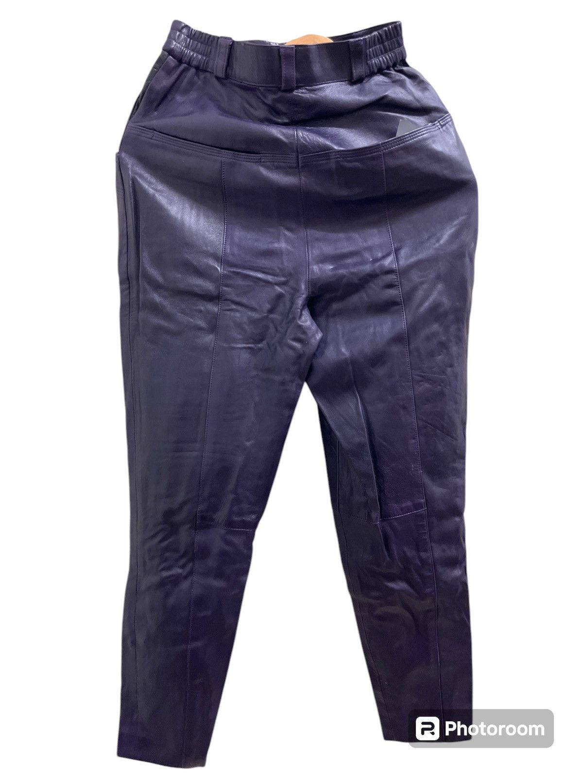 Christian Dior Monsieur × Dior Vintage 80s dior leather pant Size 26" / US 2 / IT 38 - 2 Thumbnail