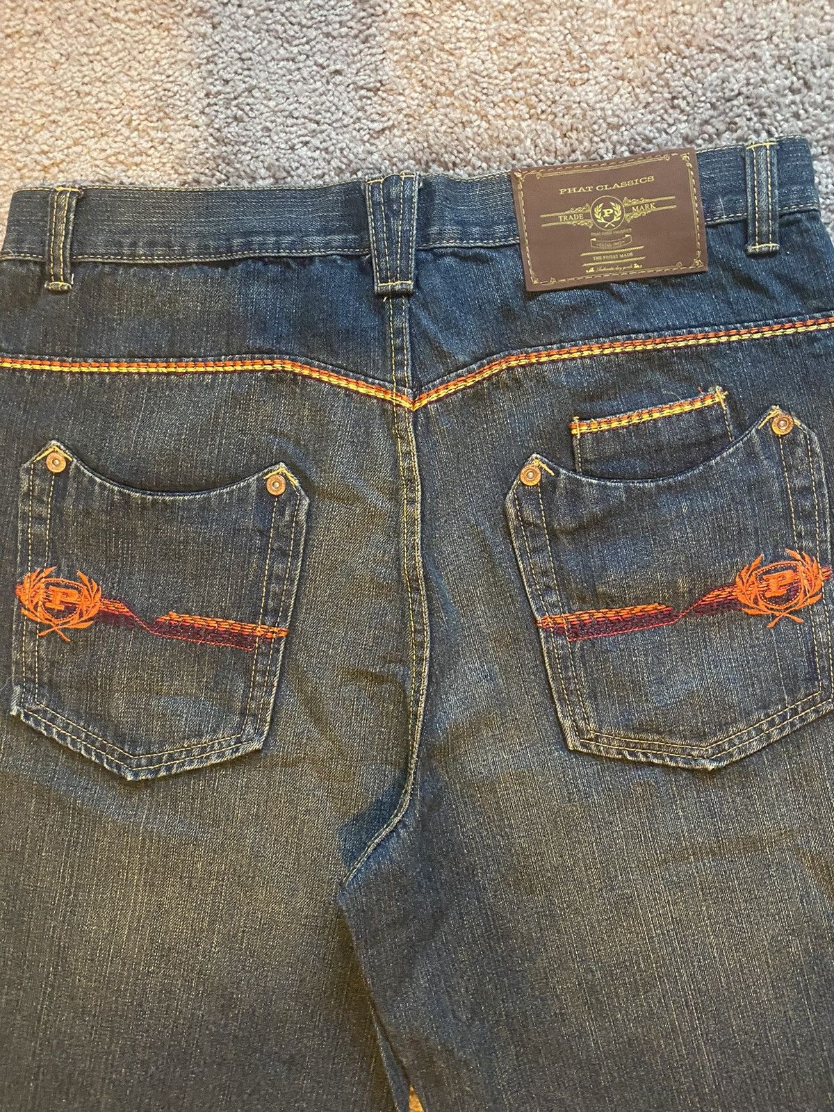 Vintage Vintage Y2K Baggy Phat Farm Jorts Size US 34 / EU 50 - 4 Thumbnail