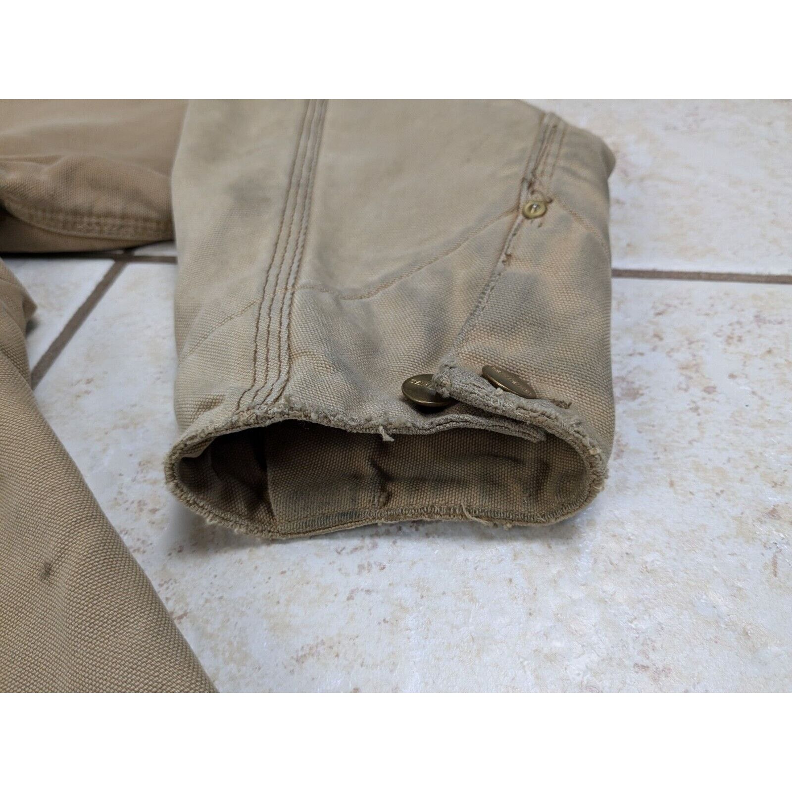 Carhartt Vtg Carhartt Chore Barn Jacket Coat Blanket Lined Canvas Size US XXL / EU 58 / 5 - 8 Thumbnail