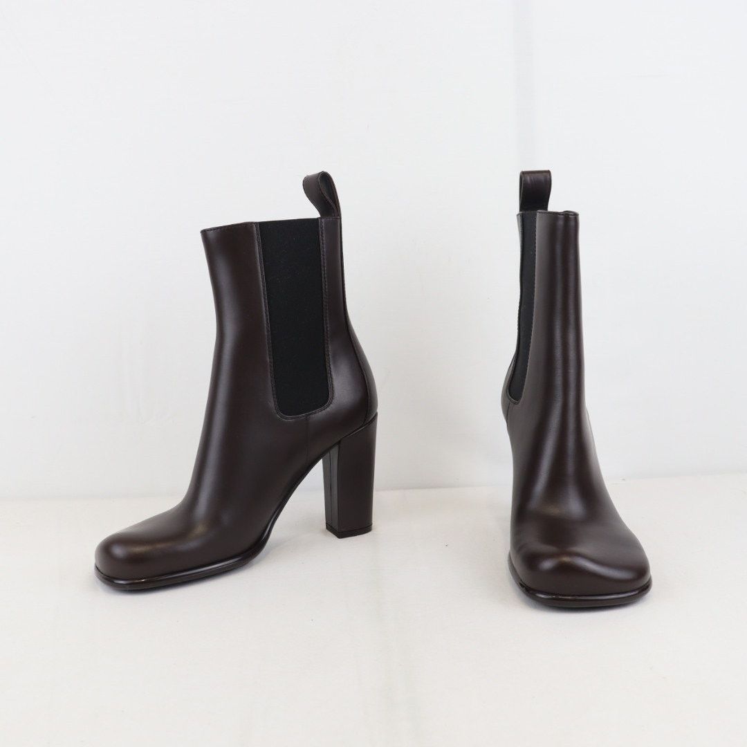 Bottega Veneta o1rshd1 Smooth Calf Storm Ankle Boots in Fondant Size US 9.5 / IT 39.5 - 8 Thumbnail