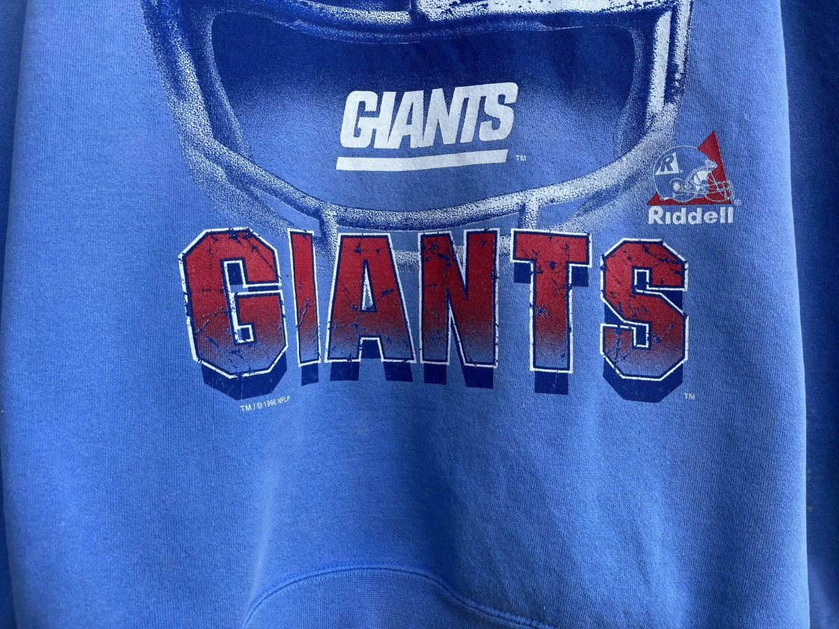 Riddell Vintage 1996 Riddell New York Giants NFL Sweatshirt Crewneck Size US M / EU 48-50 / 2 - 4 Thumbnail
