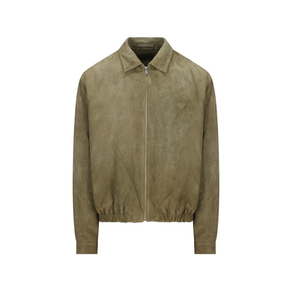 Prada Prada GREEN Jackets - Leather Jackets Size US XXL / EU 58 / 5 - 1 Thumbnail