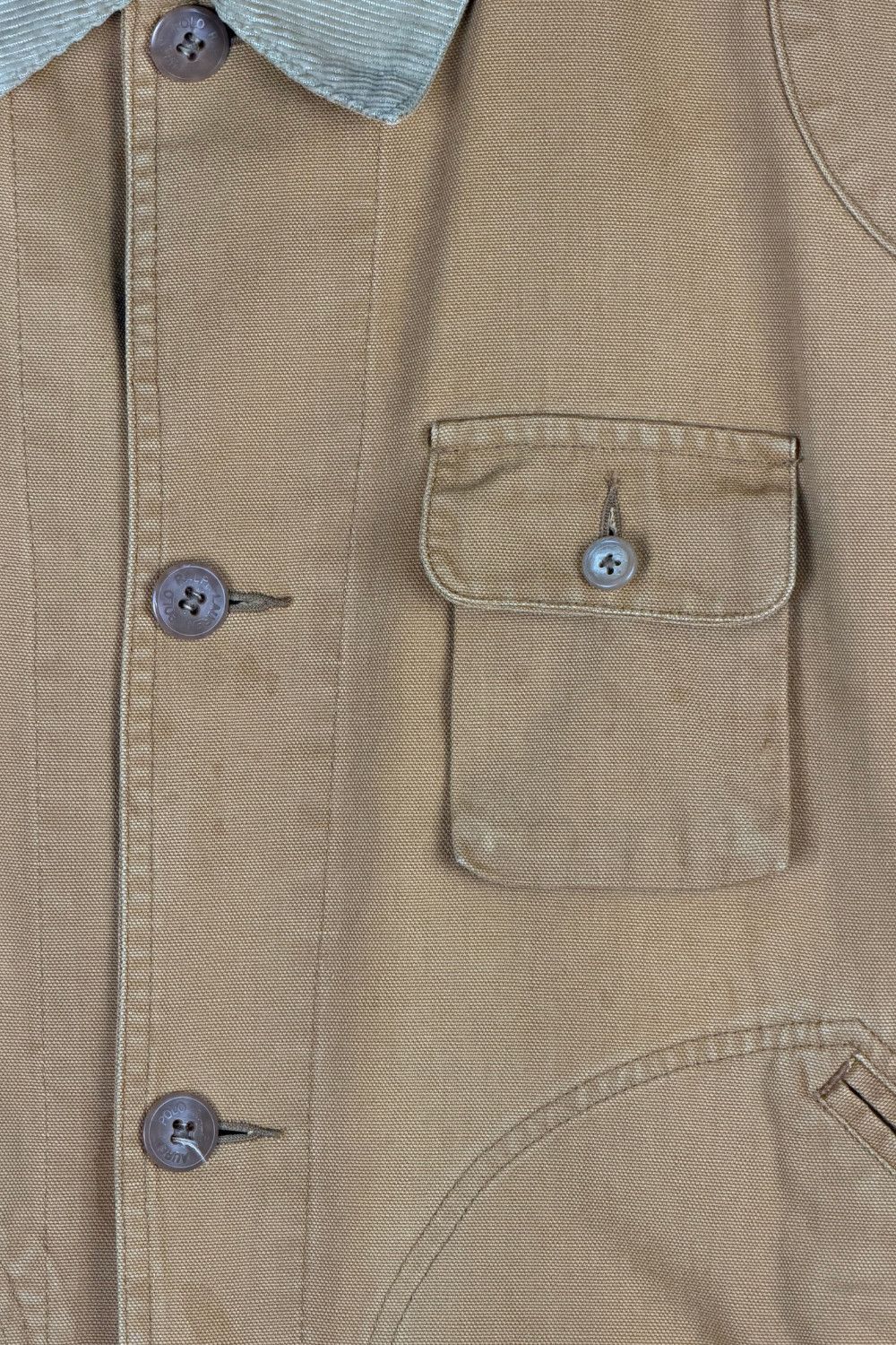 Polo Ralph Lauren fw91 Polo by Ralph Lauren Heavy Canvas Hunting Jacket Size US M / EU 48-50 / 2 - 9 Thumbnail