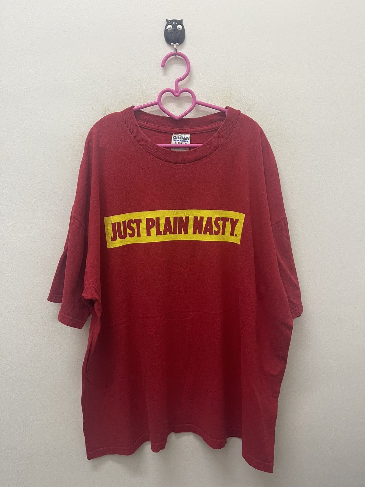 Vintage Rare Vintage JUST PLAIN NASTY Spell Out Hip Hop Rap Tee Size US XXL / EU 58 / 5 - 1 Thumbnail
