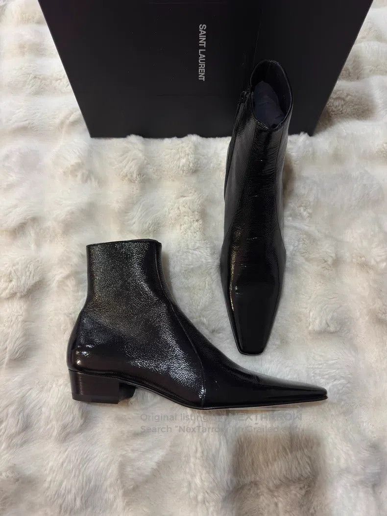 Saint Laurent Paris Saint Laurent Paris Boots Size US 11 / EU 44 - 1 Thumbnail