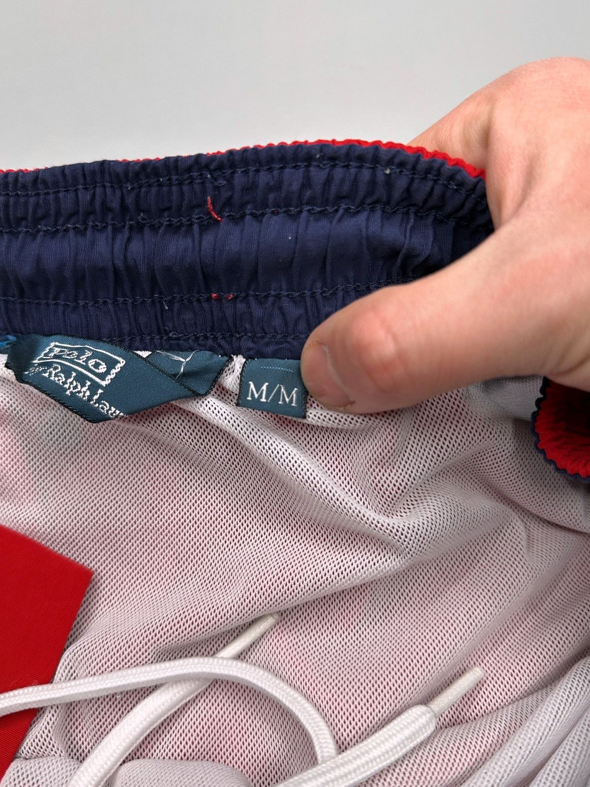 Polo Ralph Lauren Vintage Polo Ralph Lauren Nylon Red Shorts Size US 30 / EU 46 - 6 Thumbnail