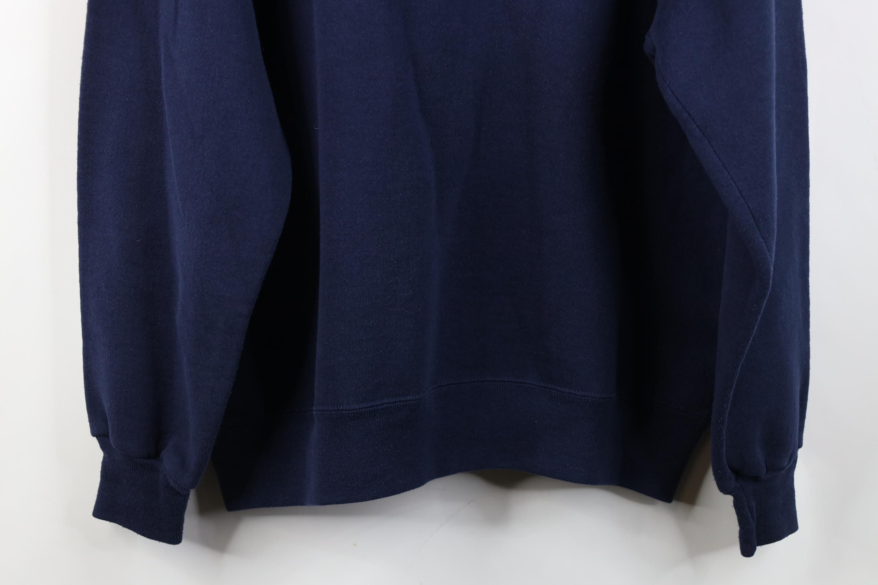 Russell Athletic Vintage 90s Russell Athletic Crewneck Sweatshirt Blue USA Size US XL / EU 56 / 4 - 15 Thumbnail