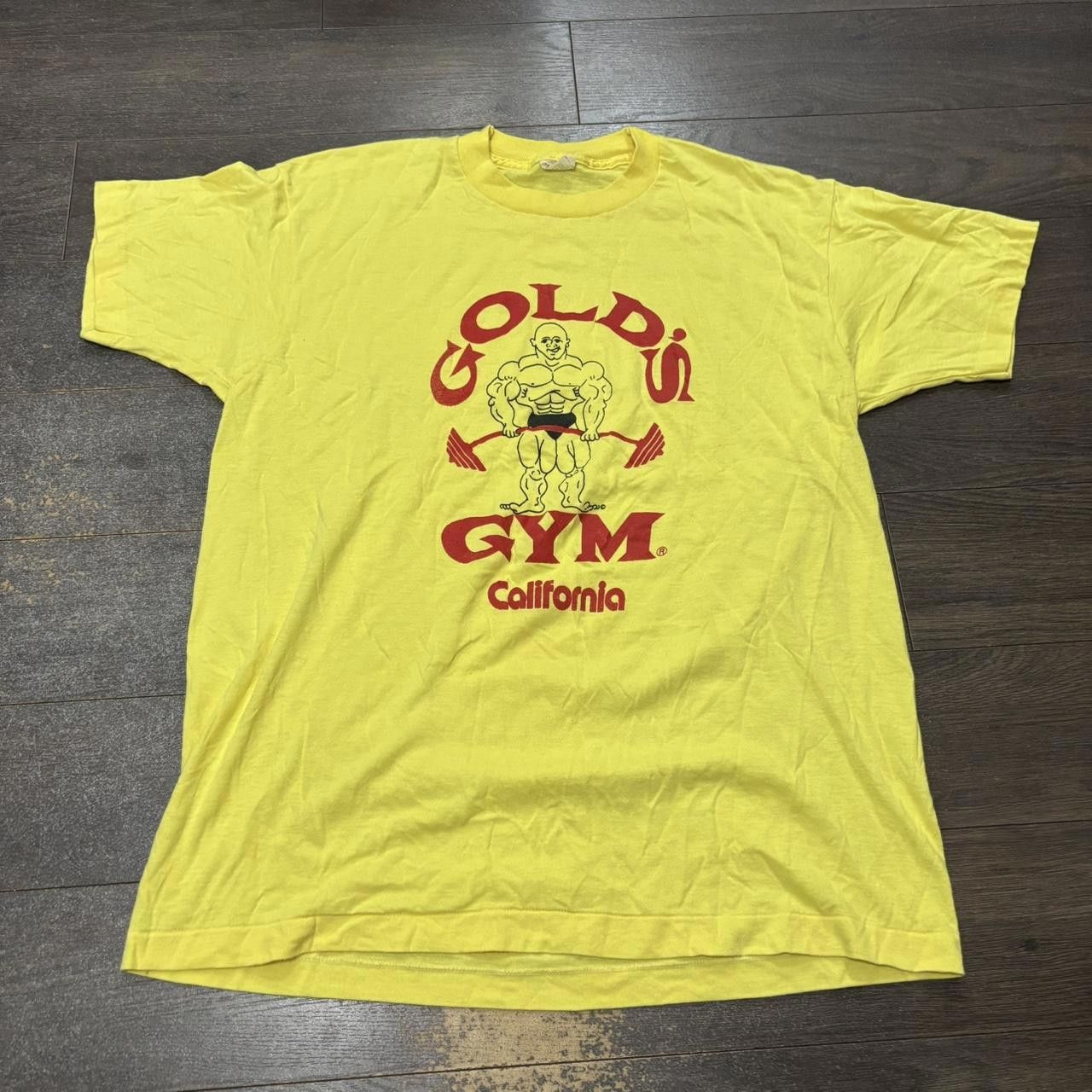 Other vintage golds gym California t shirt 80s XL fits M/L Size US XL / EU 56 / 4 - 3 Thumbnail