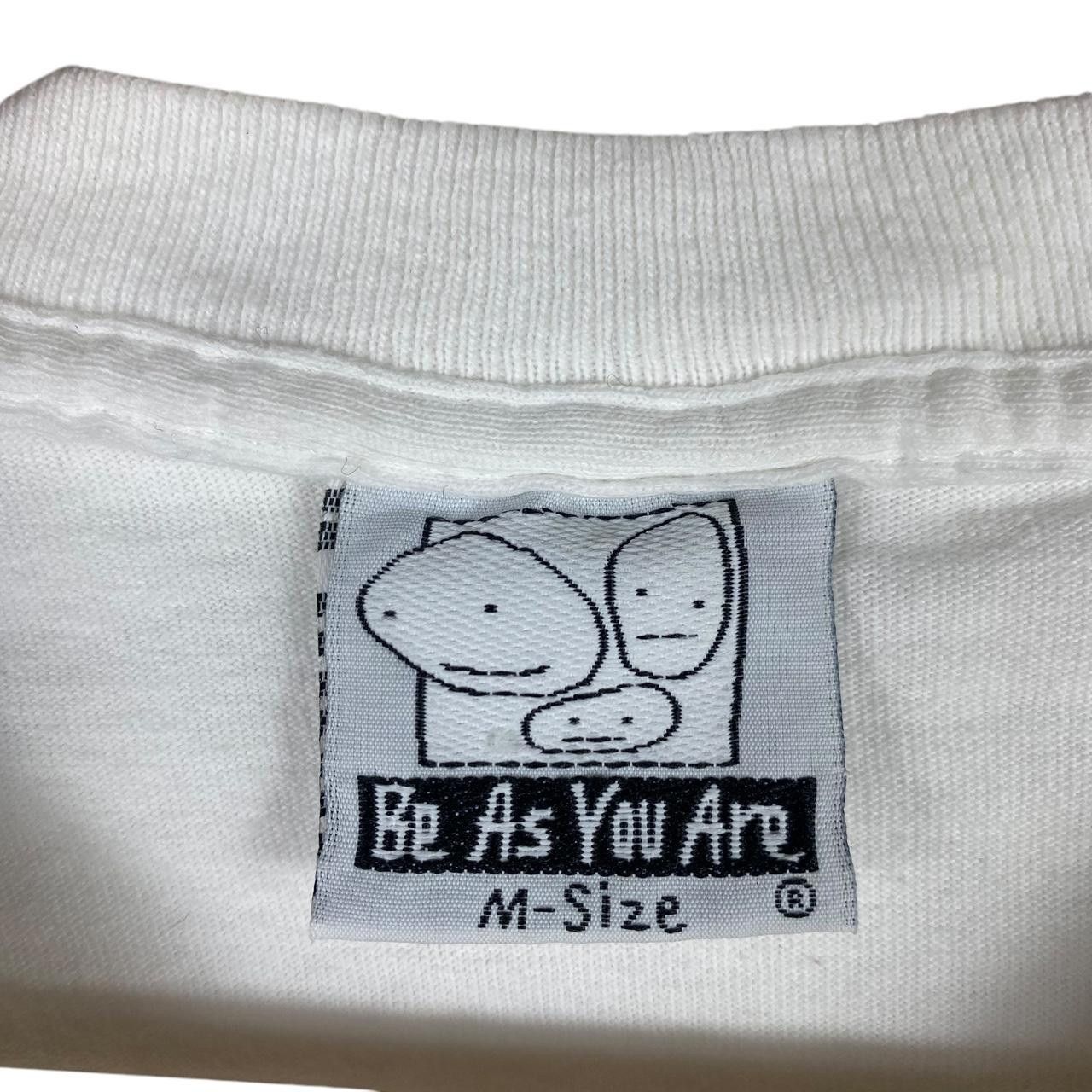 Vintage Vintage 90’ BE AS YOU ARE Coffee Doodle Tee Shirt Size M / US 6-8 / IT 42-44 - 6 Thumbnail