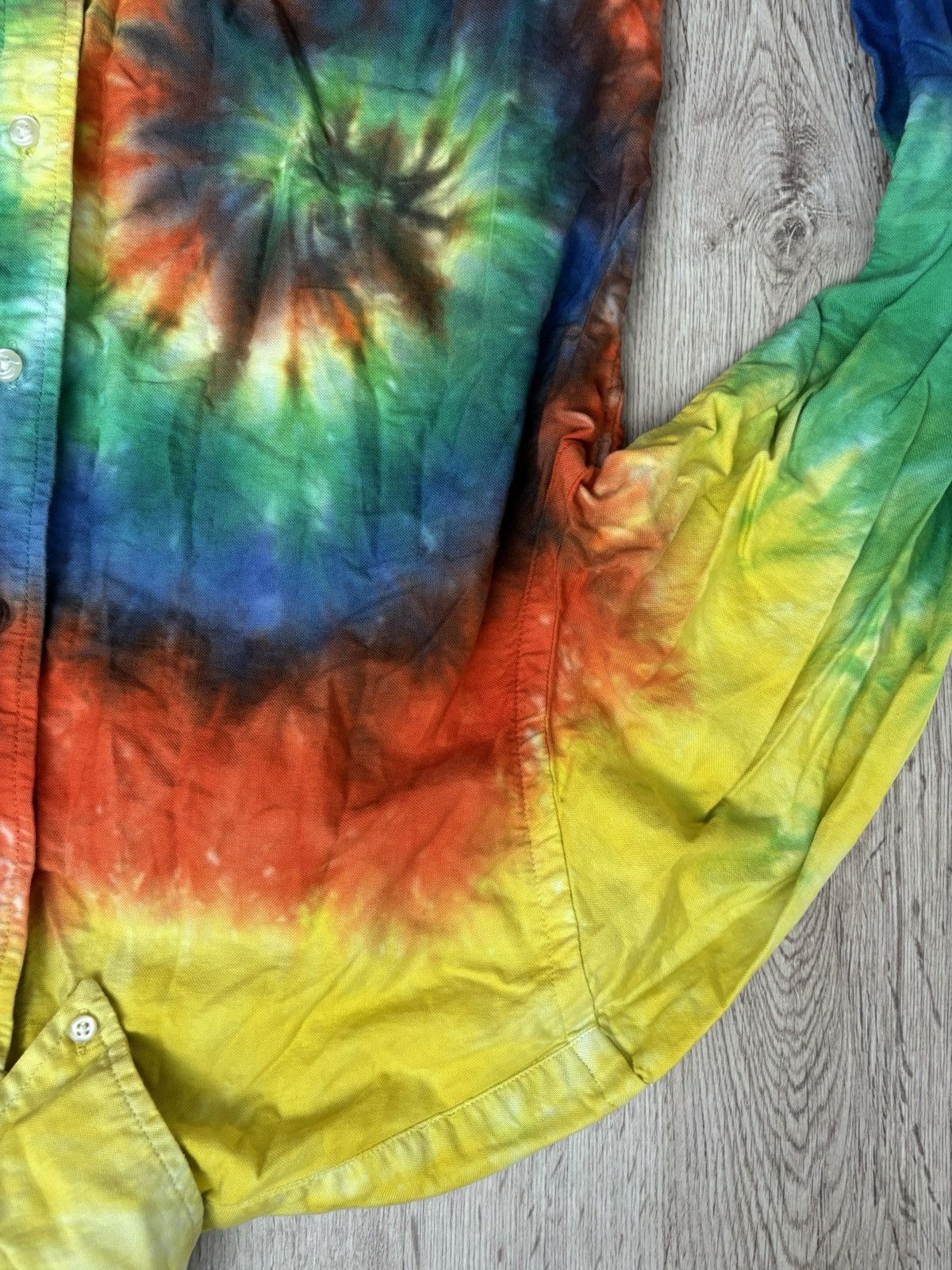 Polo Ralph Lauren Rare Polo Ralph Lauren Tie Dye shirt Size US S / EU 44-46 / 1 - 7 Thumbnail