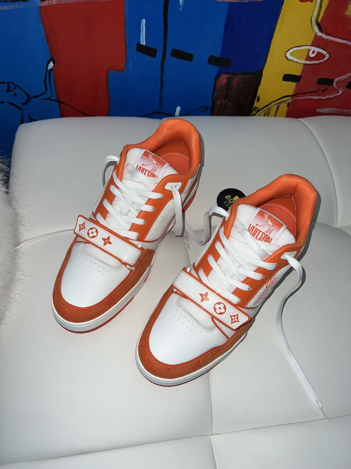Louis Vuitton Louis Vuitton monogram strap sneakers LV9 Size US 11 / EU 44 - 3 Thumbnail