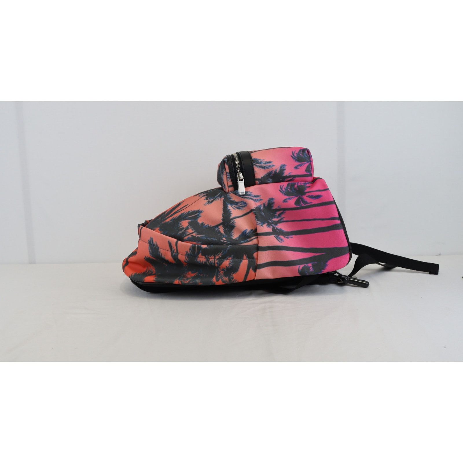 Saint Laurent Paris o1rshd1 Size: OS / Sunset Palmtree Backpack in Multicolor Size ONE SIZE - 7 Thumbnail