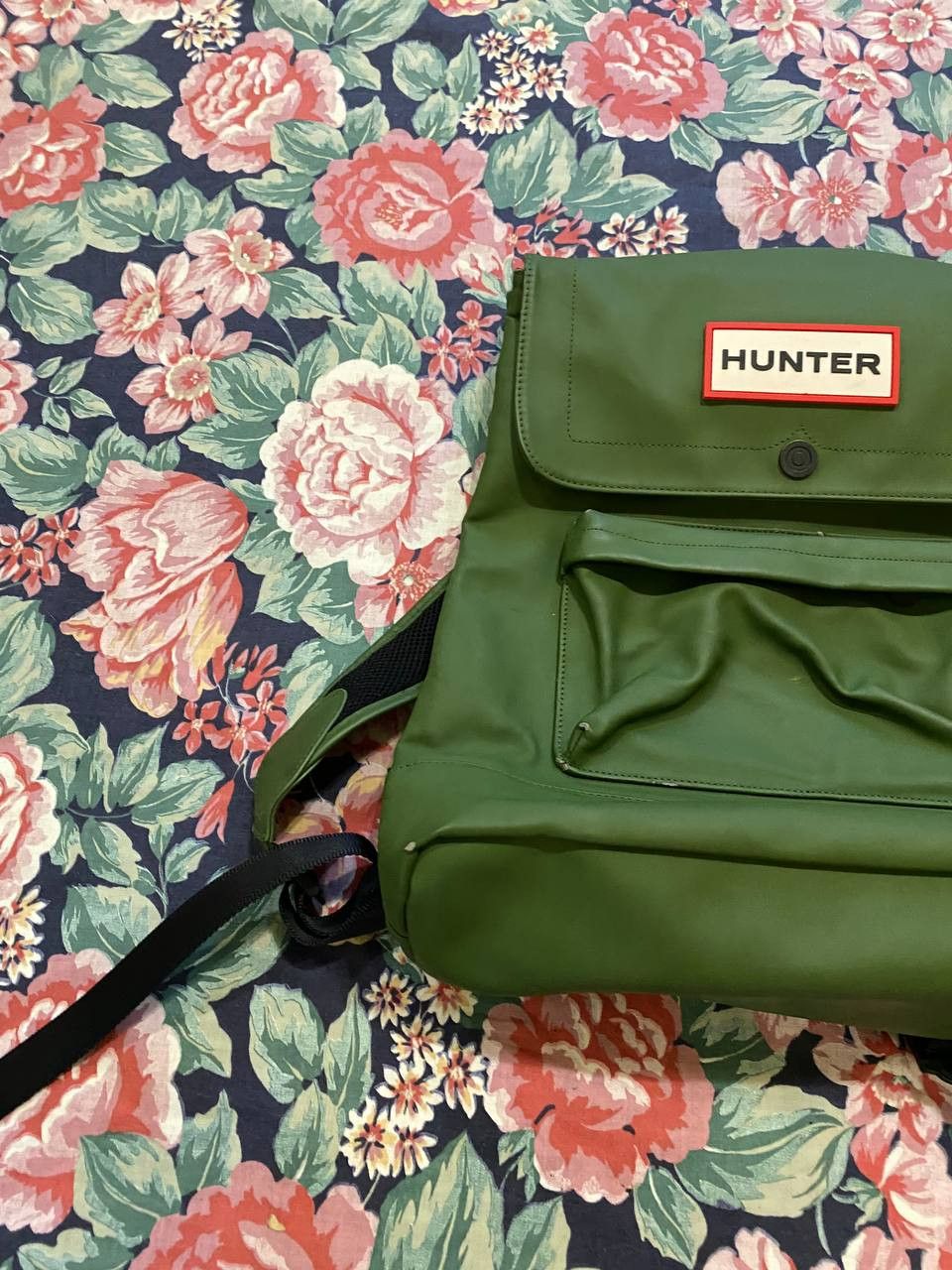 Hunter Backpak Hunter logo Vintage Streetwear Y2K Size ONE SIZE - 6 Thumbnail