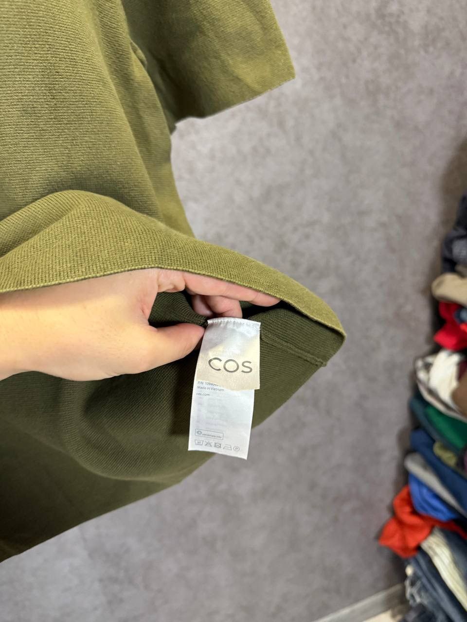 Cos COS designer relaxed heavy polo tee Size US XL / EU 56 / 4 - 4 Thumbnail