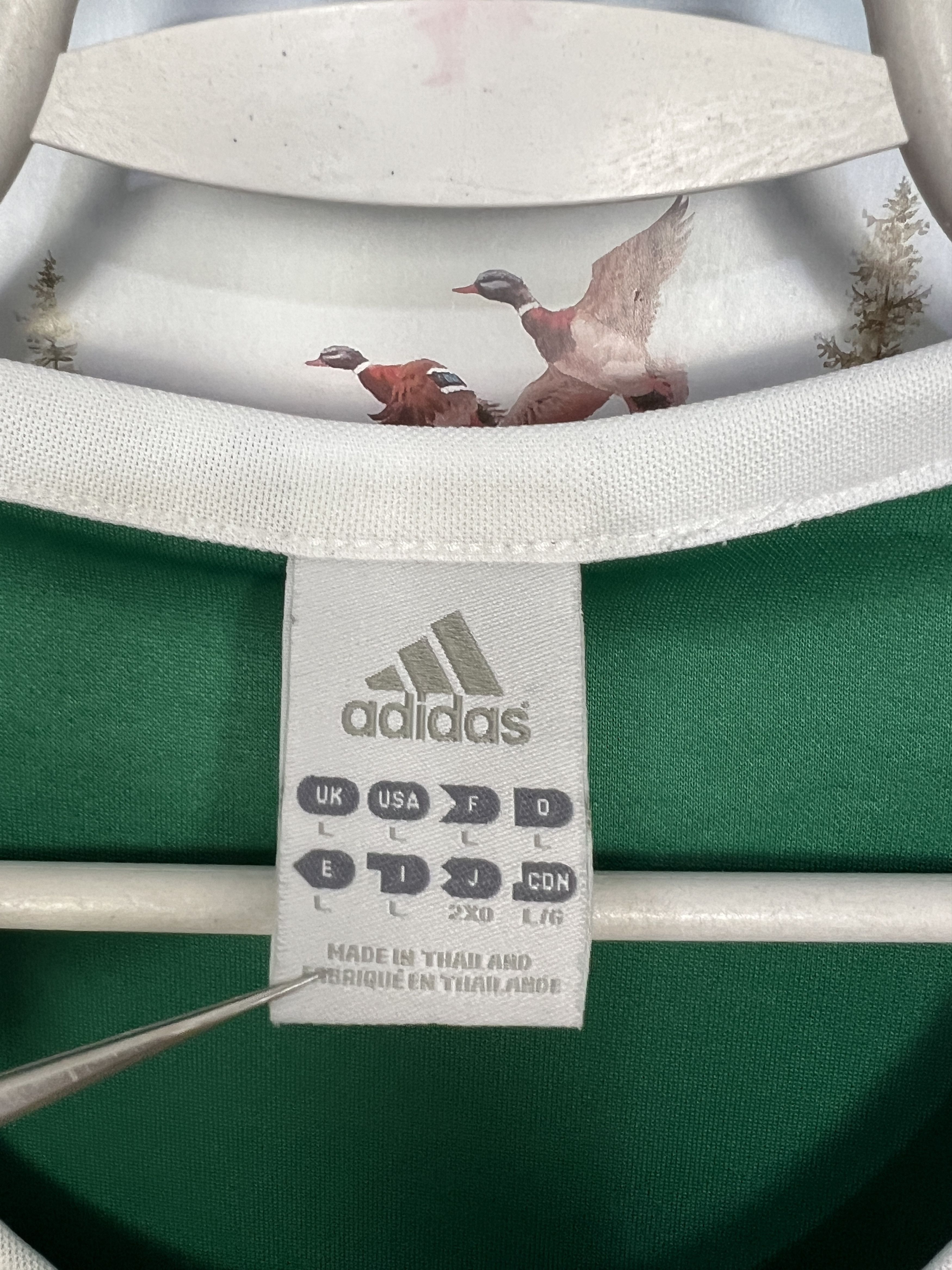 Adidas Nigeria Home football shirt 2006 Soccer Adidas National Team Size US L / EU 52-54 / 3 - 7 Thumbnail