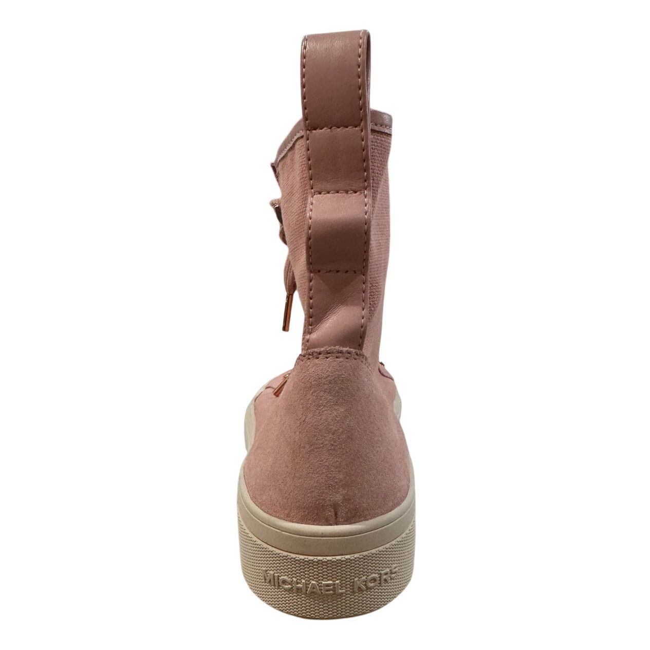 Michael Kors *DS25 MICHAEL KORS Women's High Top Sneakers Pink Size 6 Size US 6 / IT 36 - 3 Thumbnail