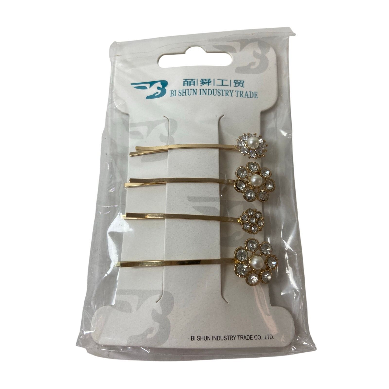 Other Gold Tone Rhinestone Hair Barrettes - Sparkling Accessory Size ONE SIZE - 1 Thumbnail
