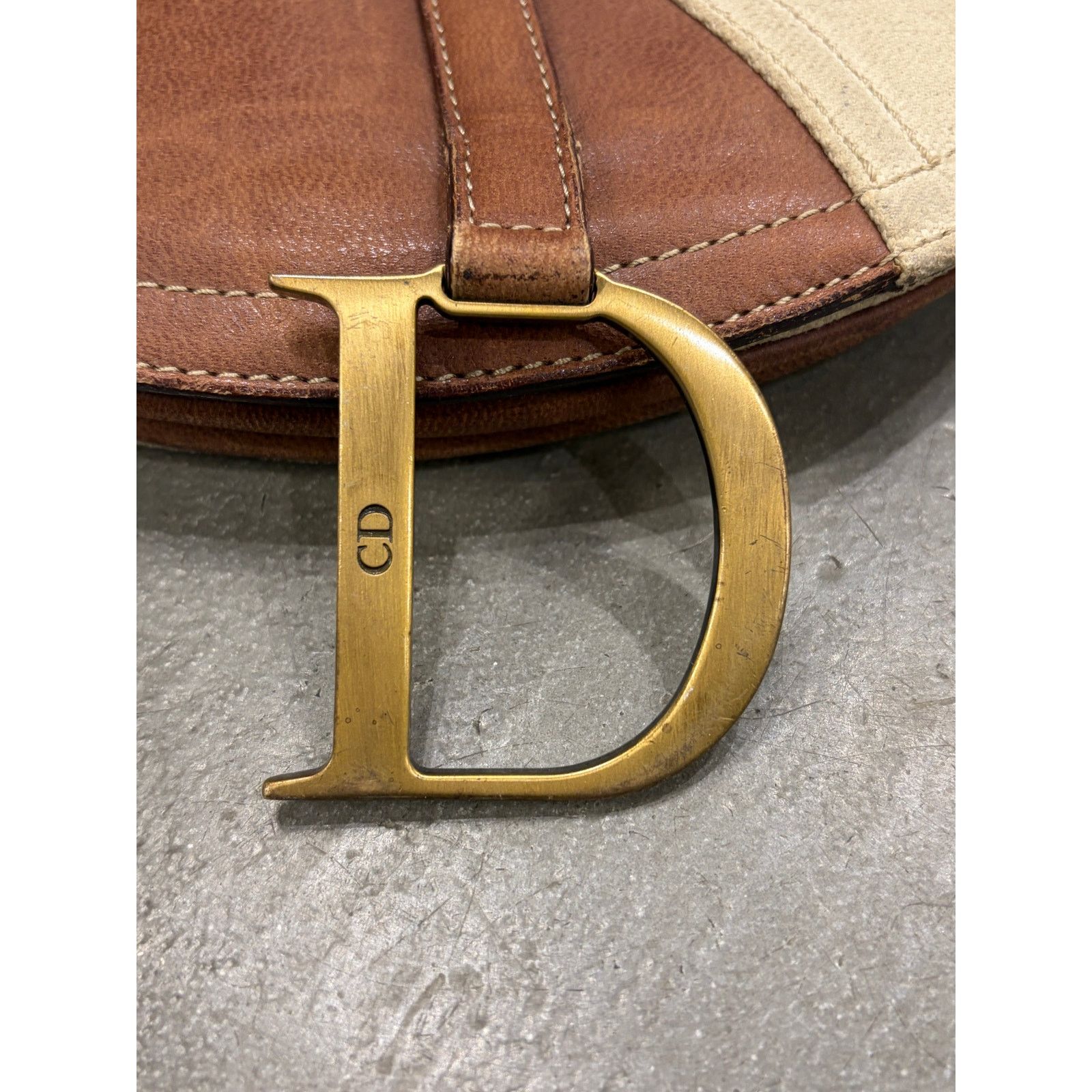 Dior 2002 Christian Dior by John Galliano canvas Saddle bag Size ONE SIZE - 6 Thumbnail