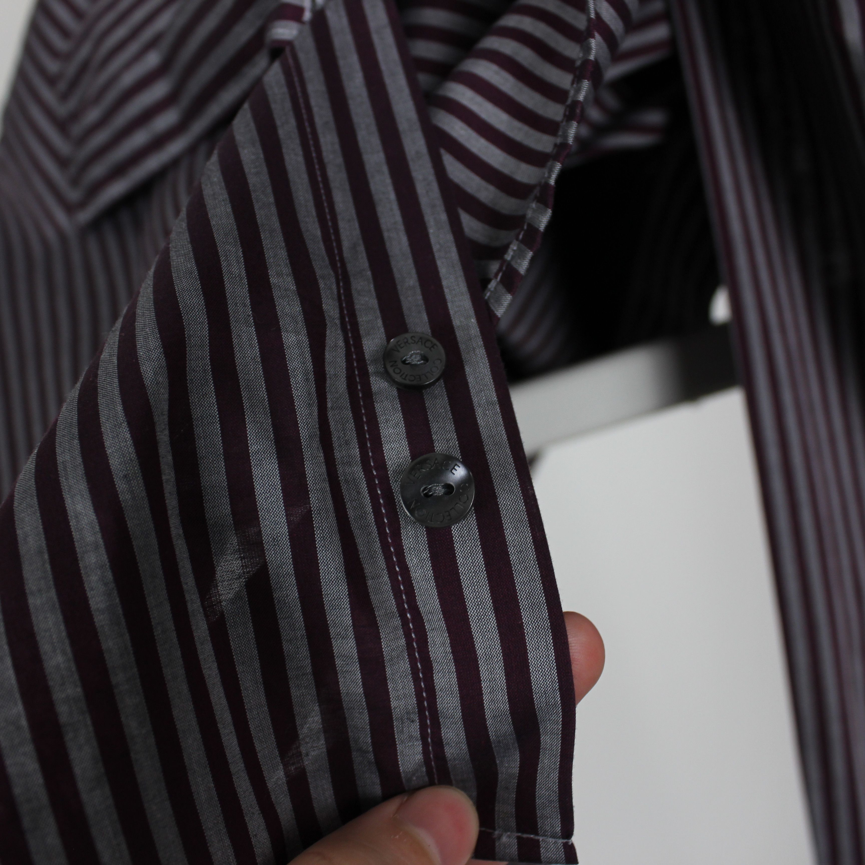 Versace Versace collection shirt men button ups M L 16 41 Size US L / EU 52-54 / 3 - 8 Thumbnail