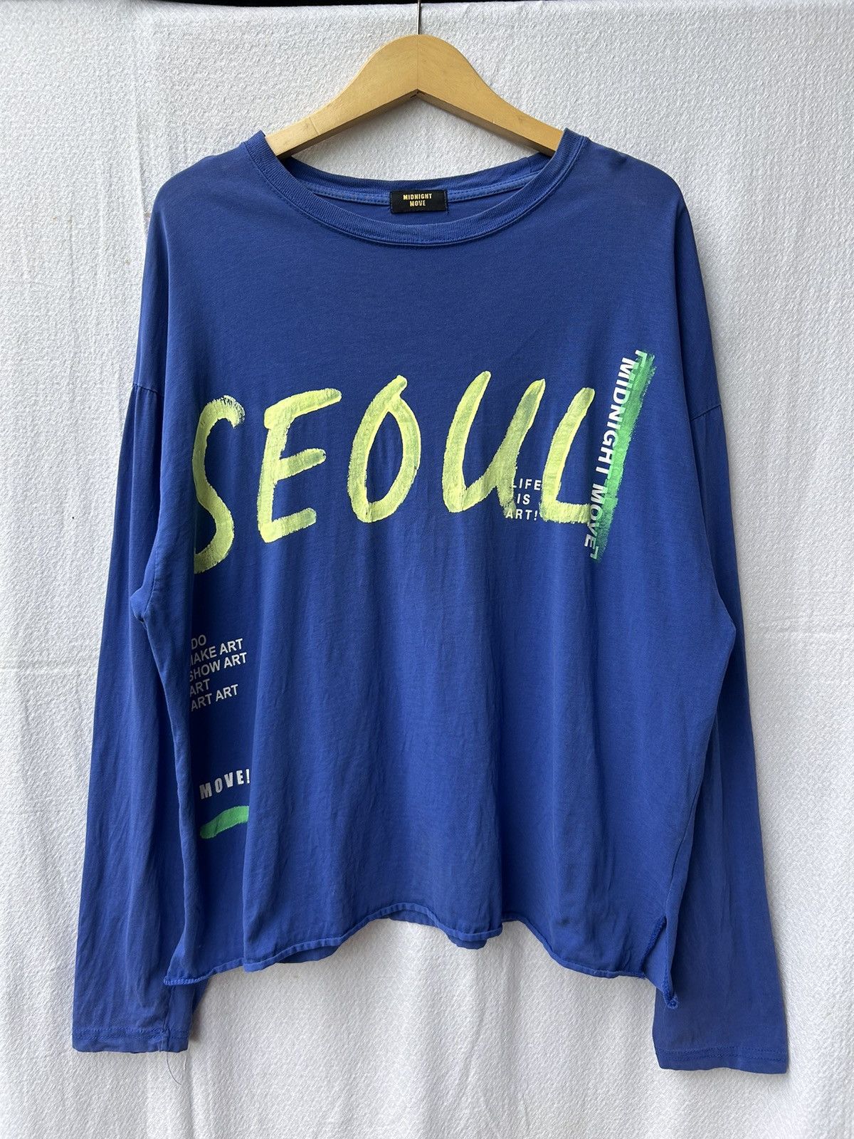 Japanese Brand Midnigt Move Japanese Brand SEOUL Longsleeve Size US L / EU 52-54 / 3 - 1 Thumbnail
