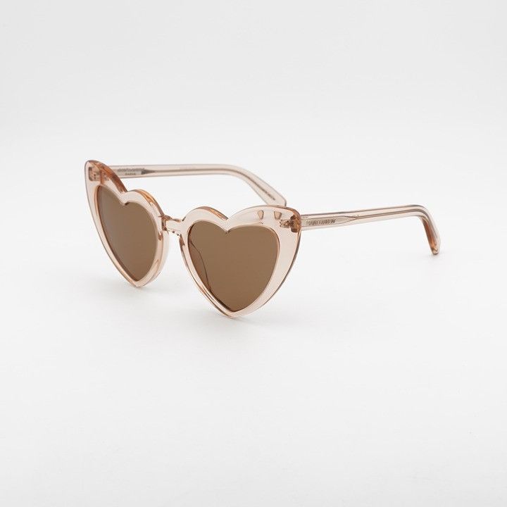 Saint Laurent Paris Saint Laurent SL181 LOU LOU 020 Sunglasses Nude Heart Frame Size ONE SIZE - 1 Thumbnail