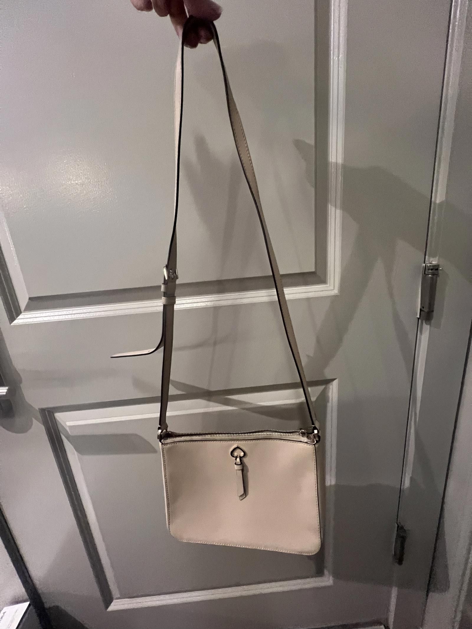 Designer Kate Spade Light Pink Crossbody Purse Size ONE SIZE - 1 Thumbnail