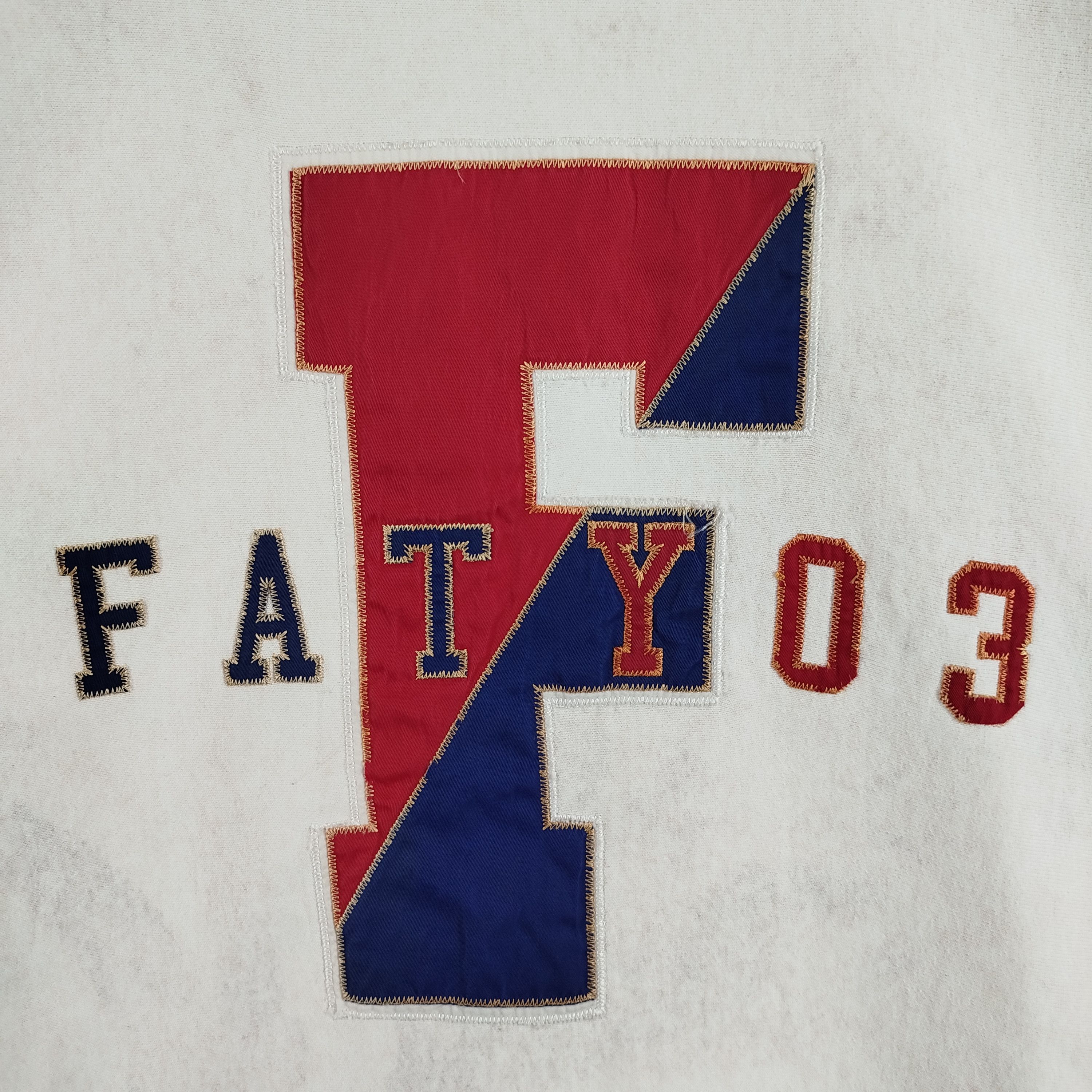 Fat Tokyo Fat Tokyo Embroidery Big Logo Big Spell Out Acid Wash Size US XXL / EU 58 / 5 - 2 Thumbnail