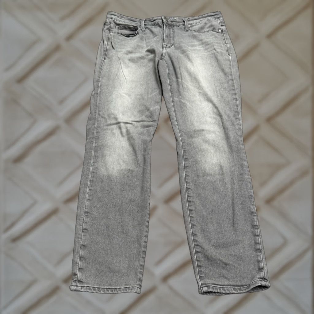 Athleta Athleta Sculptek Jeans Womens 6P Petite Skinny Denim Gray 32x27 Stretch City Grunge Streetwear Size 28" / US 6 / IT 42 - 1 Thumbnail
