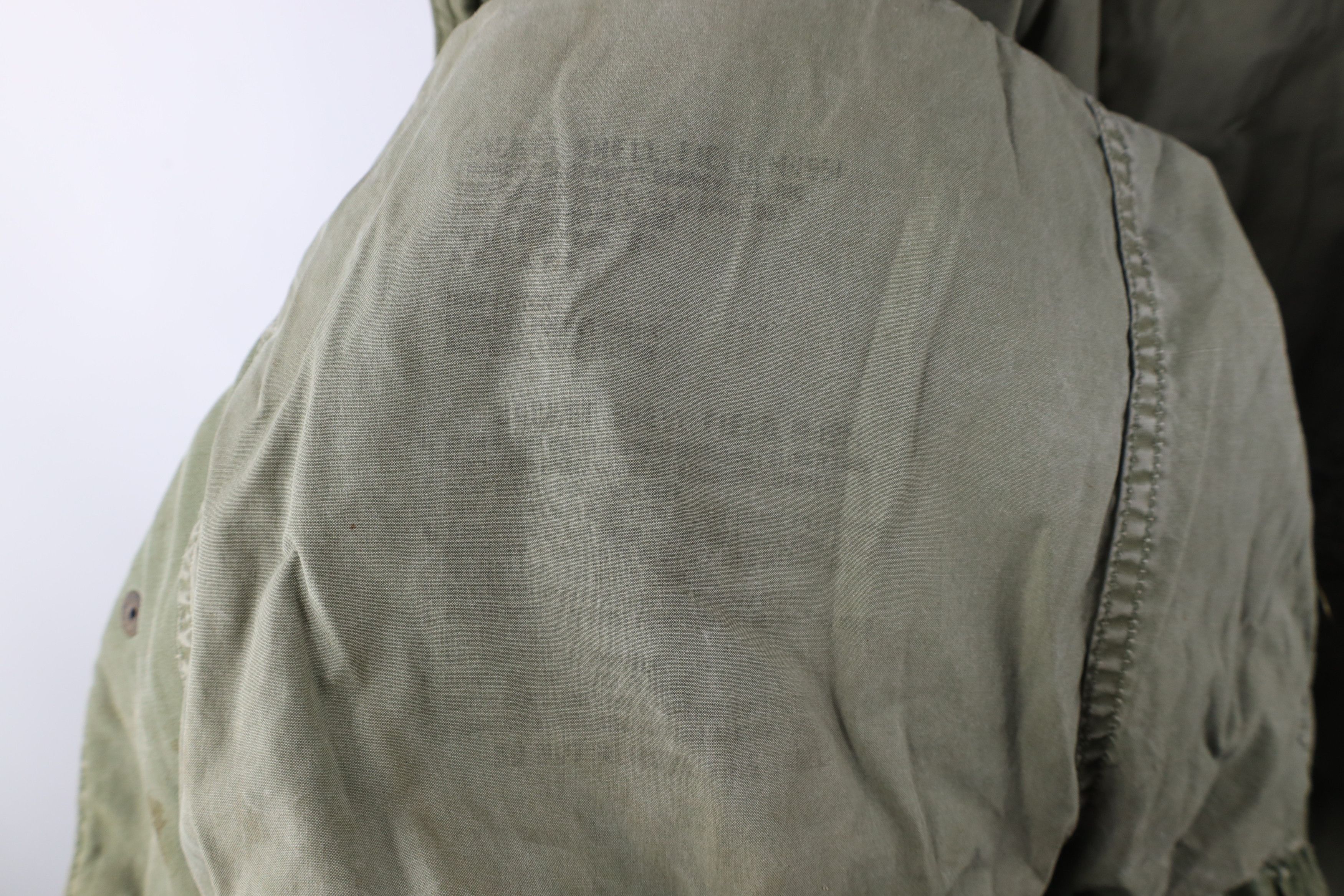 Vintage Vintage 50s Korean War M-1951 Field Shell Jacket Green USA Size US M / EU 48-50 / 2 - 12 Thumbnail