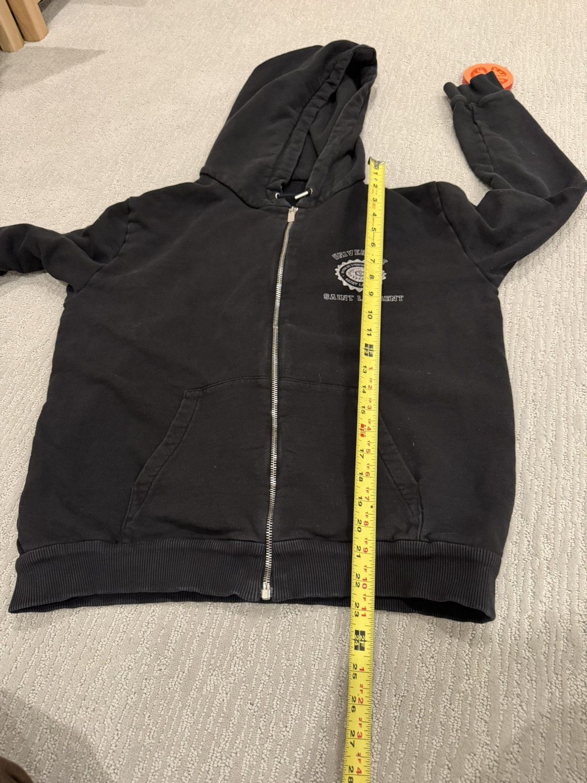 Saint Laurent Paris Saint Laurent University Zip Up Sz XL Size XL / US 12-14 / IT 48-50 - 11 Thumbnail