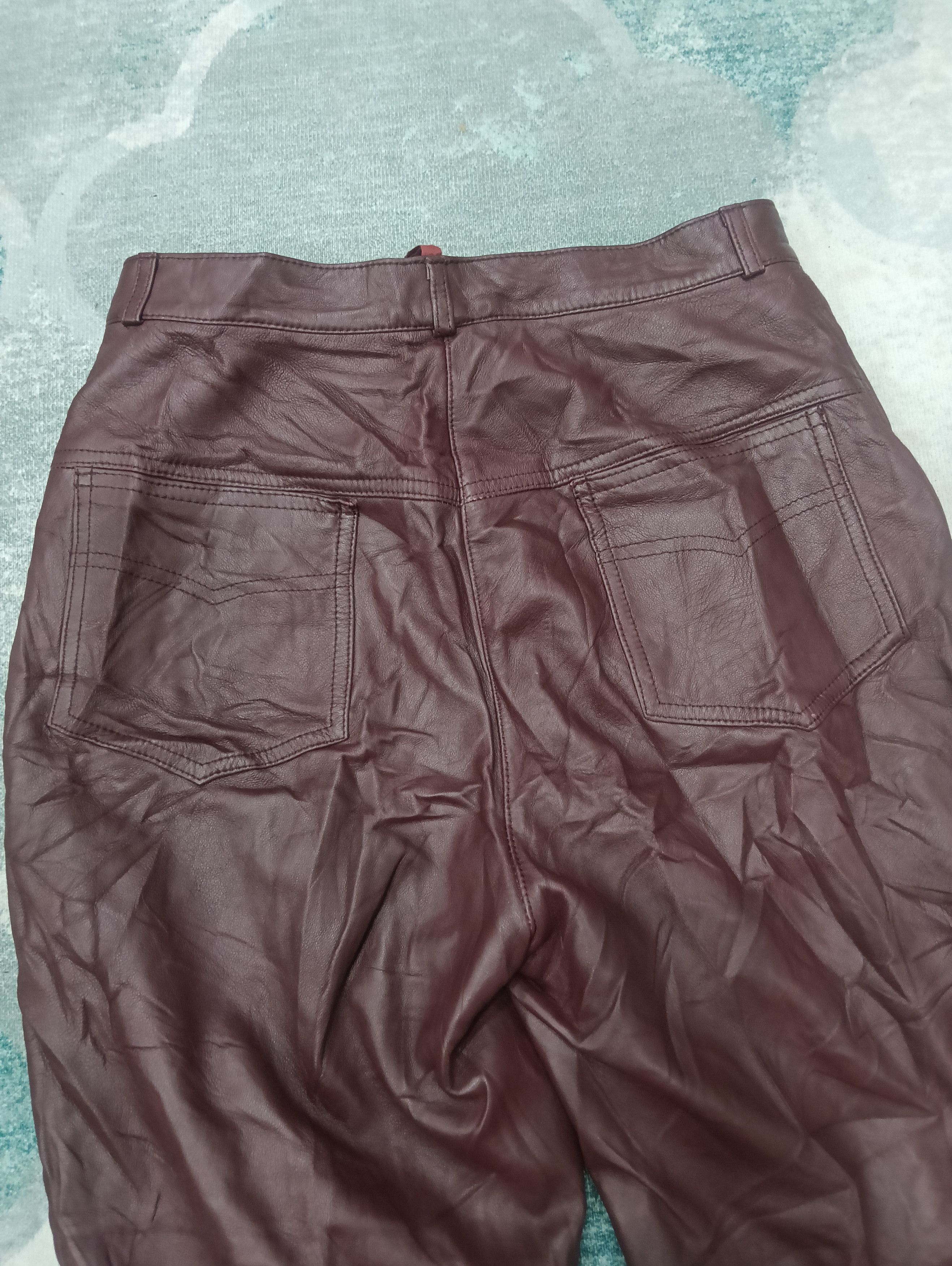 Army Of Me × Vintage Vintage Germany 13 Star Pant Like Leather Size US 28 / EU 44 - 6 Thumbnail