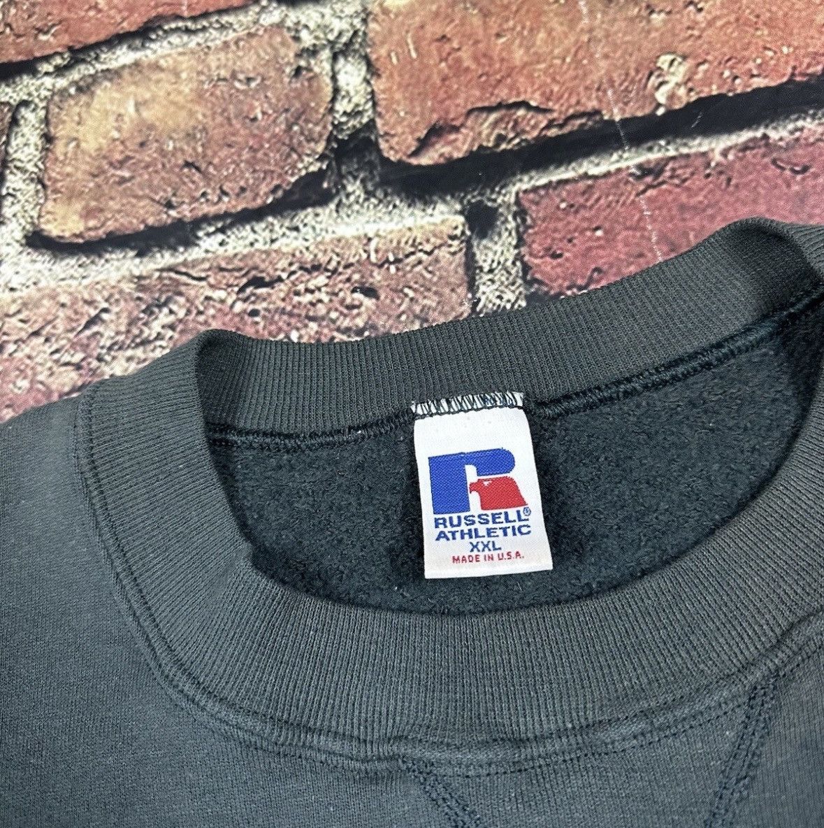 Russell Athletic Vintage 90s Russell Athletic Green Blank Crewneck Sweatshirt Size US XXL / EU 58 / 5 - 6 Thumbnail