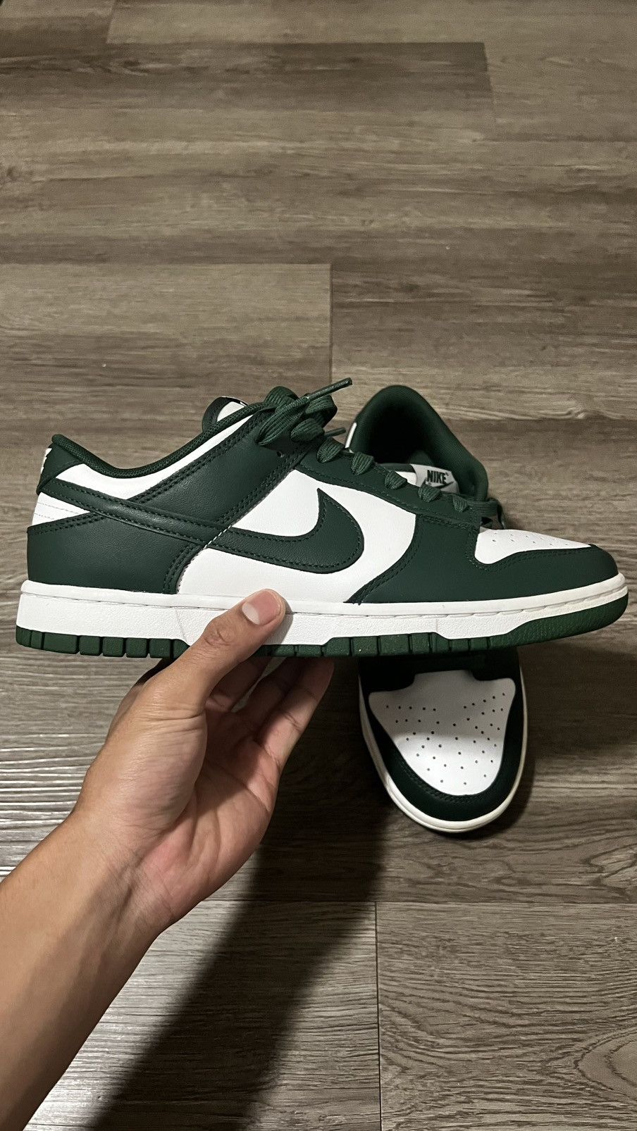 Nike Nike Dunk Low ‘Michigan State’ Size US 8.5 / EU 41-42 - 2 Thumbnail