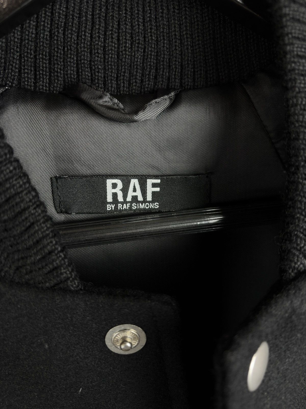 Raf Simons FW06 Raf By Raf Simons Ashes And Heroes Wool Varsity Jacket Size US S / EU 44-46 / 1 - 11 Thumbnail