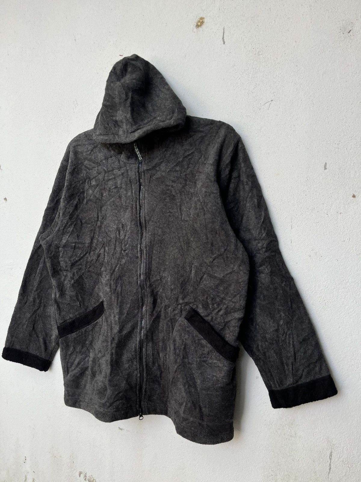 Japanese Brand 💥HLCP FLEECE DOUBLE POCKET ZIPPER JACKETS Size US L / EU 52-54 / 3 - 3 Thumbnail