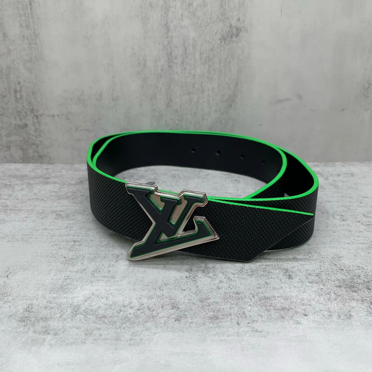 Louis Vuitton LV Black Monogram Show Belt 85cm 99% New Size ONE SIZE - 2 Thumbnail