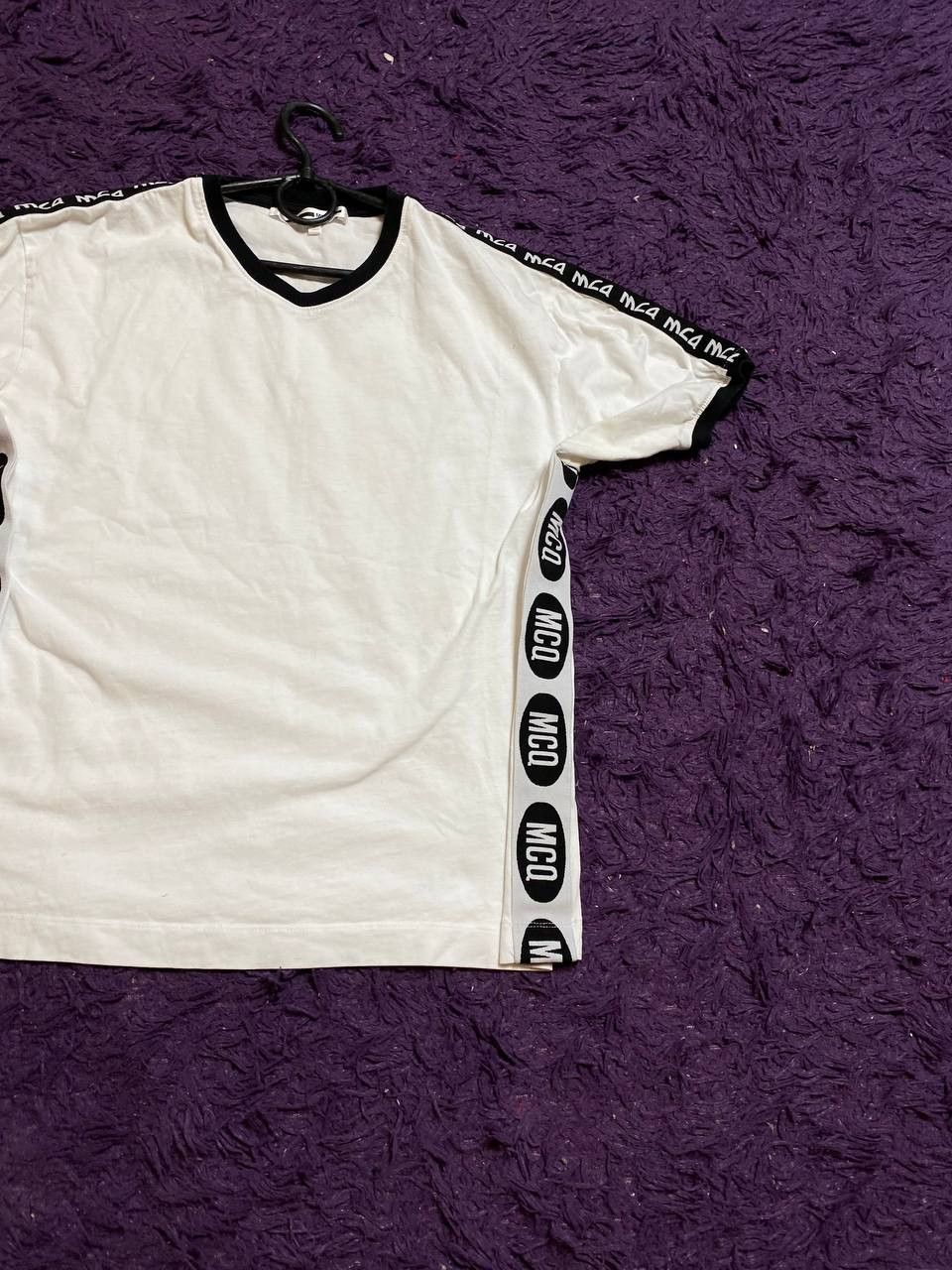 MCQ Streetwear Print T-Shirt White Y2K MCQ Vintage Size US M / EU 48-50 / 2 - 3 Thumbnail
