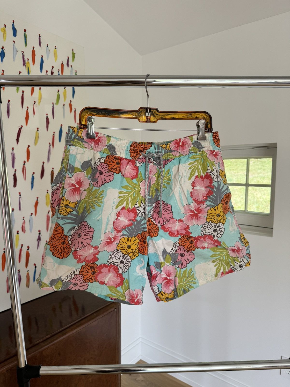 Vilebrequin Vilbrequin Floral Swim Trunks Size US 33 - 1 Thumbnail