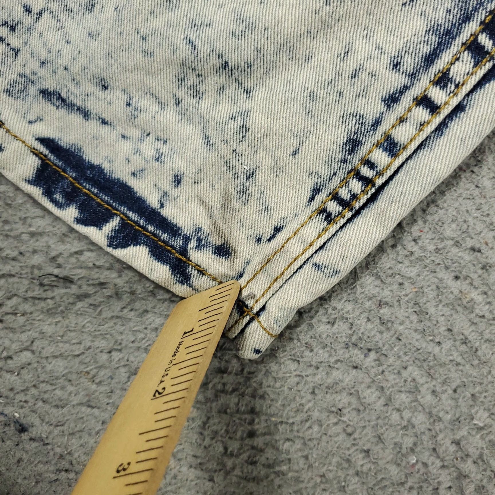 Jordan Craig Jordan Craig Jeans Mens 42x32 Denim Straight Fit 5-Pocket American Classic Casual Blue Size US 42 / EU 58 - 3 Thumbnail