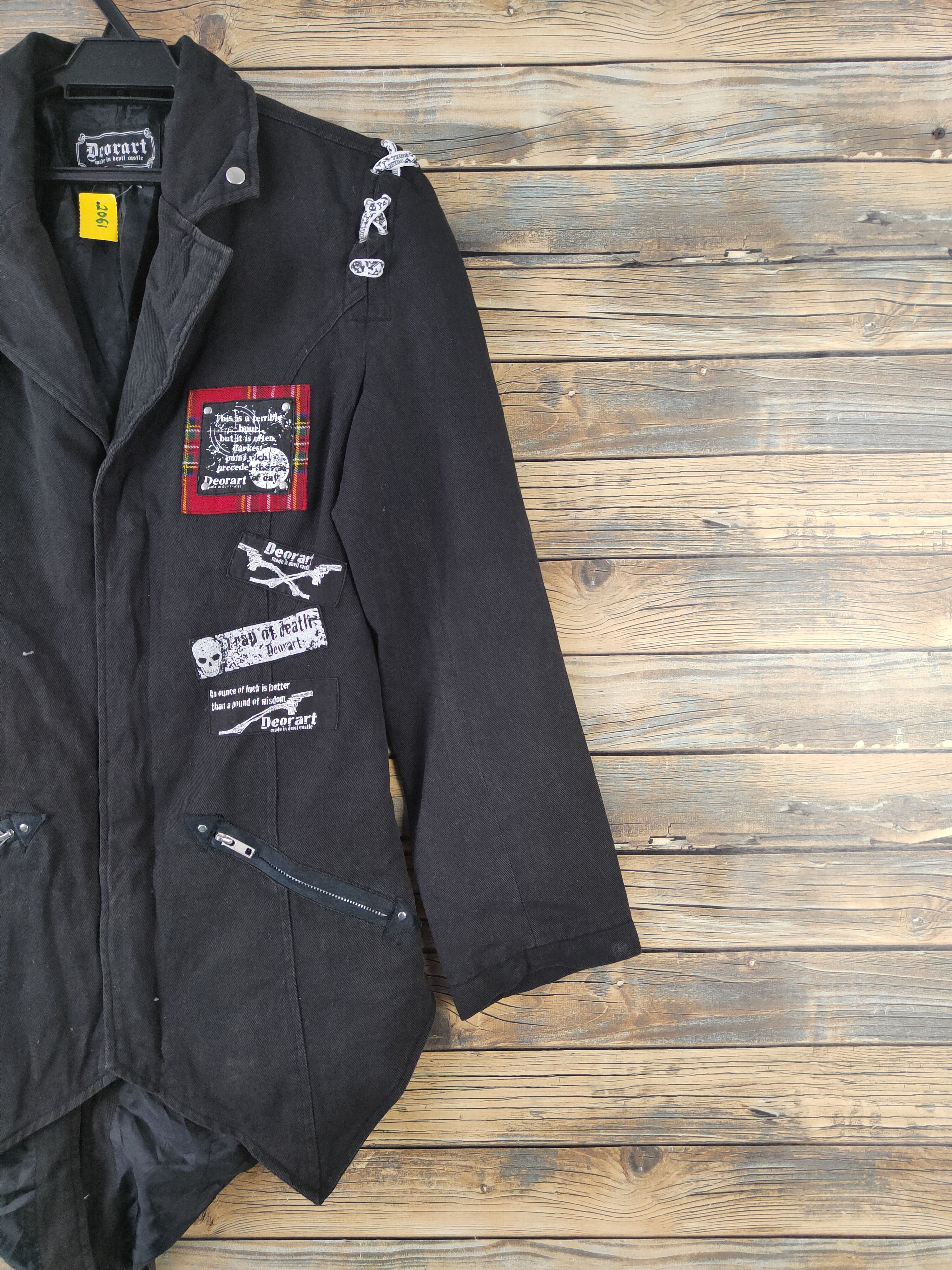 Japanese Brand × Seditionaries DL Deorart made in devil castle punk Black Jackets #2061 Size M / US 6-8 / IT 42-44 - 6 Thumbnail
