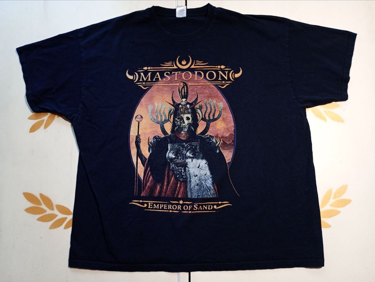 Band Tees × Fruit Of The Loom × Vintage Fruit Of The Loom Mastodon Emperor Of Sand Size US XXL / EU 58 / 5 - 5 Thumbnail
